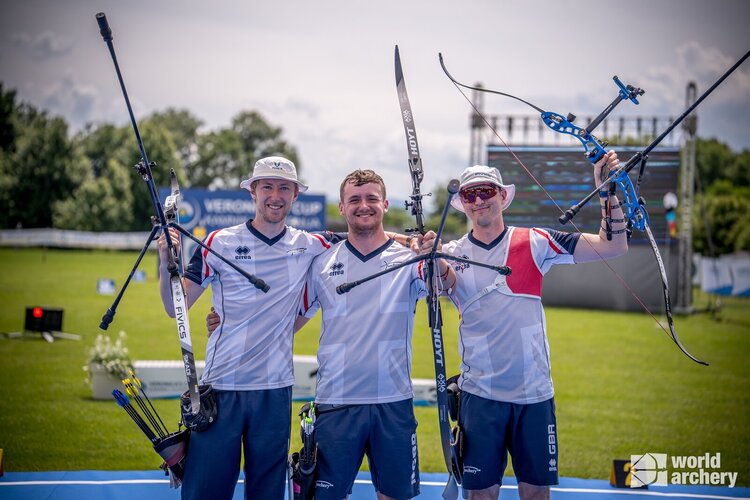 British archers win three medals in Slovenia